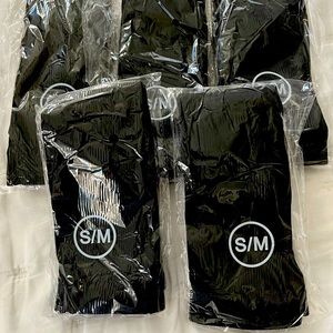 5 pairs knee-high compression socks, size small, fits shoe sizes 5-9